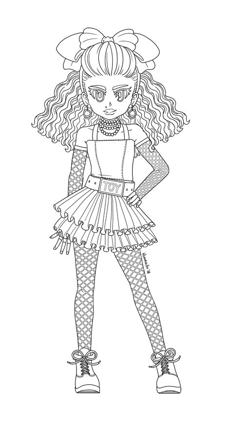 Storage for your lol dolls. 80S B.B. - Lol Surprise - Coloring Page by hinoraito on ...