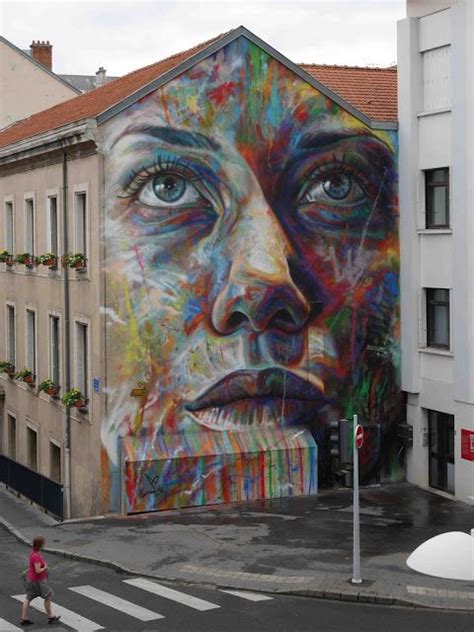 David Walker Creates A Giant Mural In Nancy France D Street Art