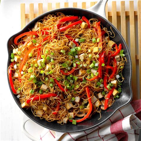 Tofu Chow Mein Recipe How To Make It Taste Of Home