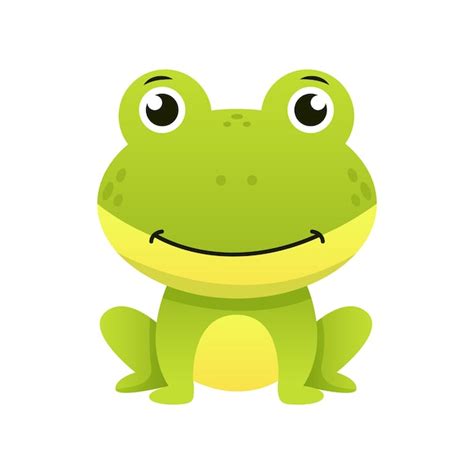 Premium Vector Frog Cute Isolated Cartoon Vector