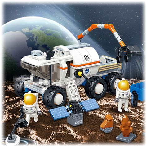 Morningsave Gudi Space Mars Rover Explorer Building Blocks Toys
