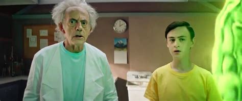 Rick And Morty Introduces Christopher Lloyd As Live Action Rick