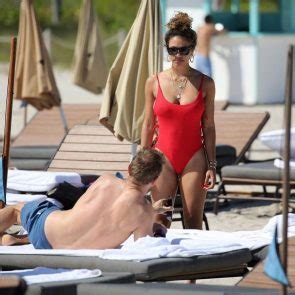 Jessica Ledon Nude Nipples On The Beach Scandal Planet