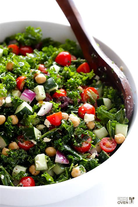 Chopped Kale Greek Salad Gimme Some Oven