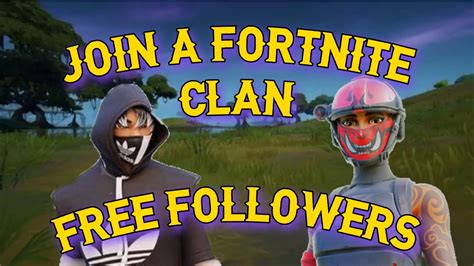 How To Join One Of The Best Fortnite Clans Easy Read Description