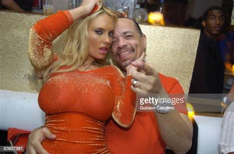 Actor And Rapper Ice T And His Wife Coco At Promoter Michael Photo D