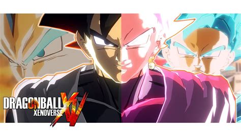 Black Ssjr Vs Goku And Vegeta Ssjb Dragon Ball Xenoverse Pc Youtube
