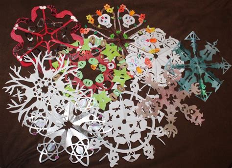 Geeky Snowflake Patterns For A Paper Winter Storm Snowflake Pattern