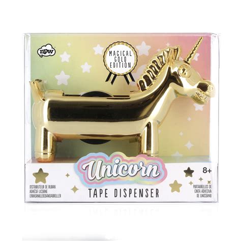 Buy NPW Tape Dispenser Unicorn Gold Edition With Mm X M Tape Roll At Mighty Ape NZ