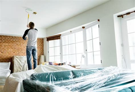Before painting the ceiling a darker color, think about the effect it will have on the room. Painting a Popcorn Ceiling: Is It Safe?