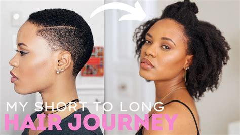 NATURAL HAIR JOURNEY FROM BIG CHOP TO LONG HAIR C HAIR ANNIVERSARY YouTube