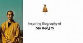 Shi Heng Yi- Biography, Wiki - Youth Motivator