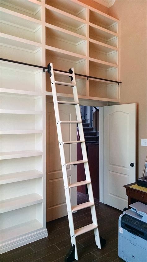 Every other step screws into the vertical supports locking everything in place. 15 Best Collection of Library Ladder Kit