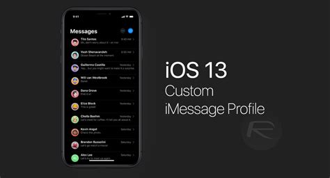 As long as your iphone is updated to ios 11 or higher (which it almost definitely will be, unless you've been putting off updates since 2017), you. iOS 13: Set & Share Name And Photo In iMessage On iPhone ...