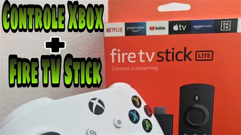 Controle Xbox One Fire Tv Stick Tutorial Como Usar Para Navegação