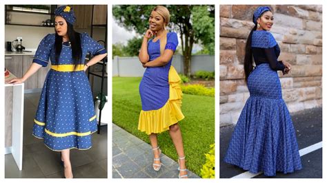 Shweshwe Traditional Dresses For African Women 2023