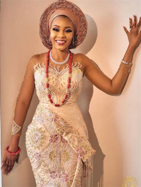 Dress Idea Lace Nigerian Wedding Dresses Traditional Traditional