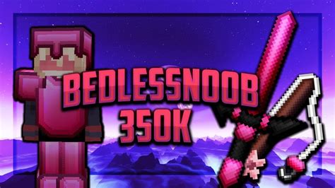 Trying Bedless Noobs 350k Pack In Minecraft Minecraft Bedwars