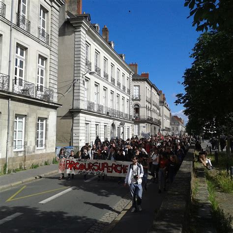 Nantes la manifestation dextrême gauche contre Parcoursup vire à la farce