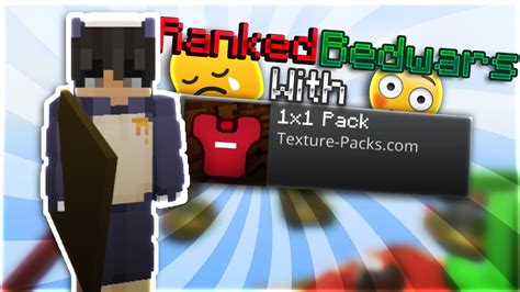 Ranked Bedwars With A 1x Texture Pack Nethergames Youtube