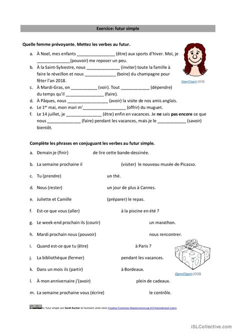 futur simple exercice pratique de la Français FLE fiches pedagogiques pdf doc