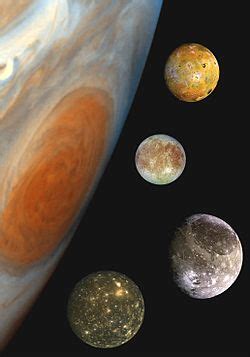 Io is the most geologically active body in the solar system , europa is the smallest of the four but is believed to have a huge underground ocean. Galilean moons - Simple English Wikipedia, the free ...