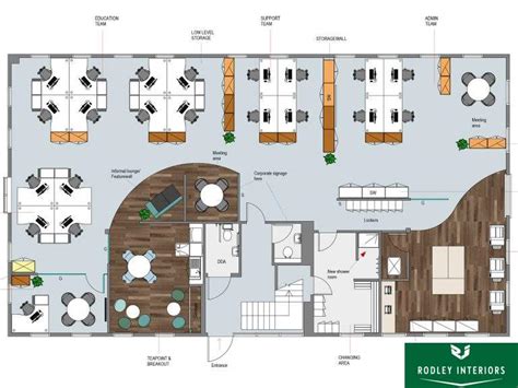 Office Space Planning And Layout Design In Leeds Rodley Interiors