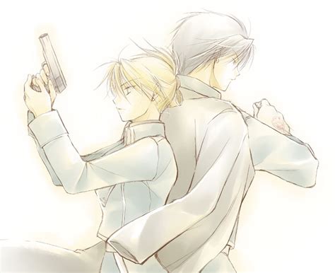 Roy Mustang And Riza Hawkeye Full Metal Alchemist Fan Art 36880497 Fanpop