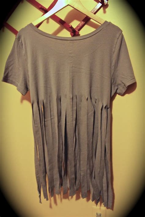 Do It Yourself Do It Better Knotted Fringe Tee