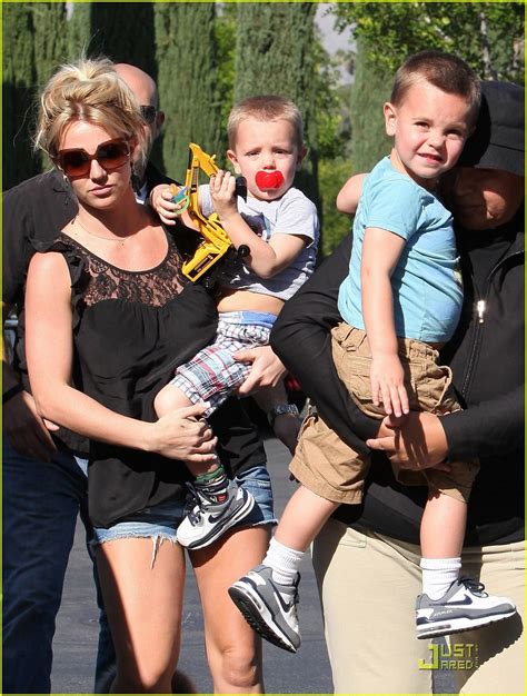 The pop star's kids looked all. Britney Spears' Sons Check out 'Astroboy': Photo 2307232 ...