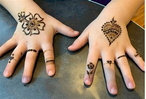 Cute And Easy Mehndi Designs For Kids For All Occasions Showbiz Hut