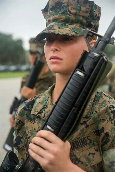 lady marines paris island female marines military women military girl