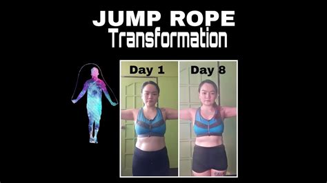 However, there are few other things to know before doing jumping rope. JUMP ROPE WEIGHT LOSS TRANSFORMATION ( 300 JUMPS TO 1000 ...