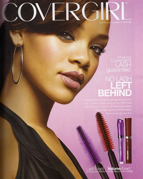 This Advertisement For Covergirl Is One Of Many Advertisements That Use