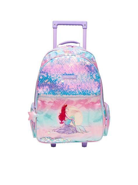 Smiggle Disney Princess Trolley Backpack With Light Up Wheels 444126pu