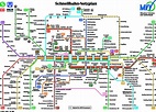 Munchen mappa della metropolitana - Mappa della metropolitana di monaco ...