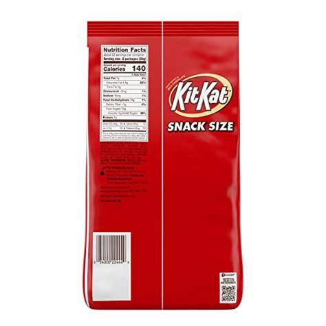 Kit Kat Milk Chocolate Snack Size Individually Wrapped Wafer Candy