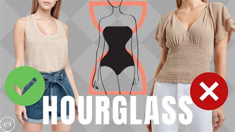 How To Dress An Hourglass Body Shape Youtube