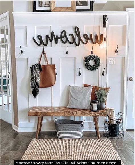 41 Impressive Entryway Bench Ideas That Will Welcome You Home In Style