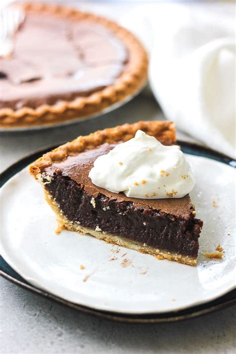 Choc Fudge Pie Recipe CookCrews Com