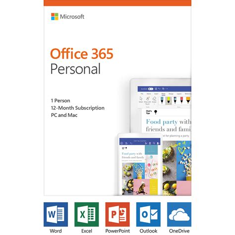 The official account for #microsoft365: Microsoft Office 365 Personal QQ2-00728 B&H Photo Video