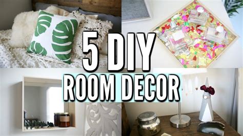 5 Diy Room Decor Ideas Easy Diy Room Decorations For 2017 Youtube