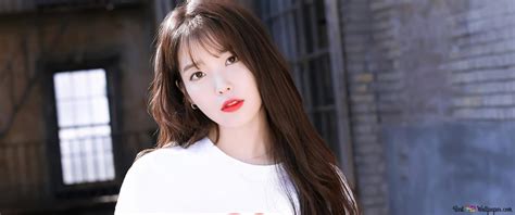 gorgeous korean celeb iu lee ji eun 4k wallpaper download