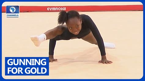 10 Year Old Gymnast Stephaine Dreams Of Winning Olympic Gold Medal Youtube