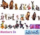 Ice Age All Characters | Images and Photos finder