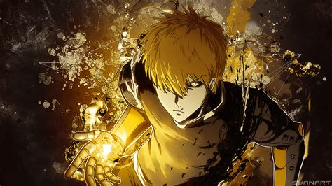 Genos is a powerful cyborg and considers himself to be saitama's disciple. One-punch Man Genos, Full HD Wallpaper
