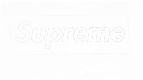 Supreme Logo Coloring Pages