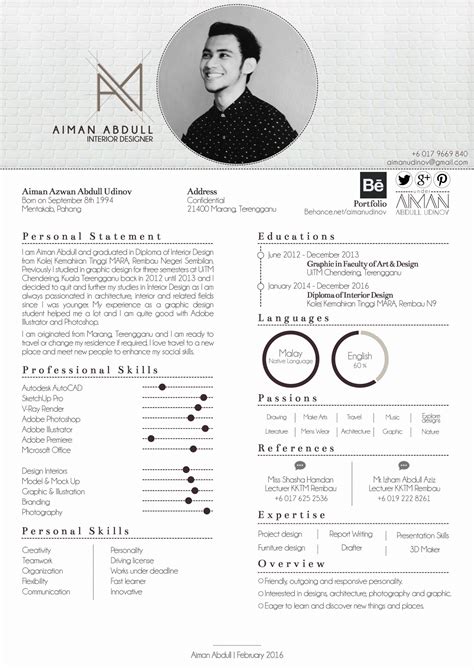 Create An Impressive Architect Cv Template With Free Psd Download