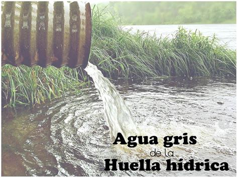 Concienciame ¿qué Es El Agua Gris De La Huella Hídrica