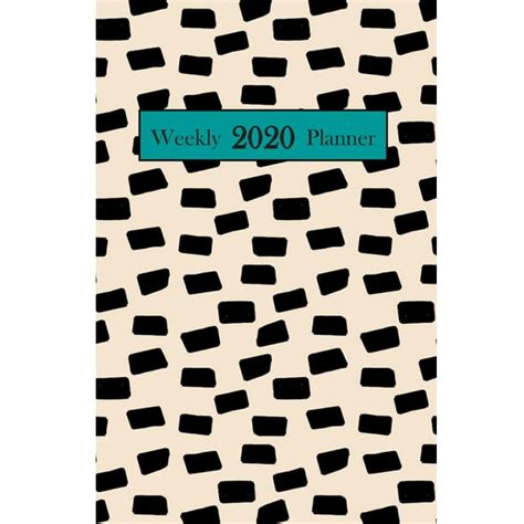 2020 Weekly Planner Preppy Abstract Planner 6 X 9 Inch 150 Pages Year